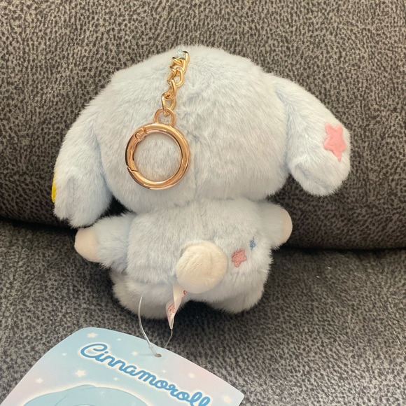 Cinnamoroll in Pajama Plush Keychain (4.5”) - Picture 8 of 11